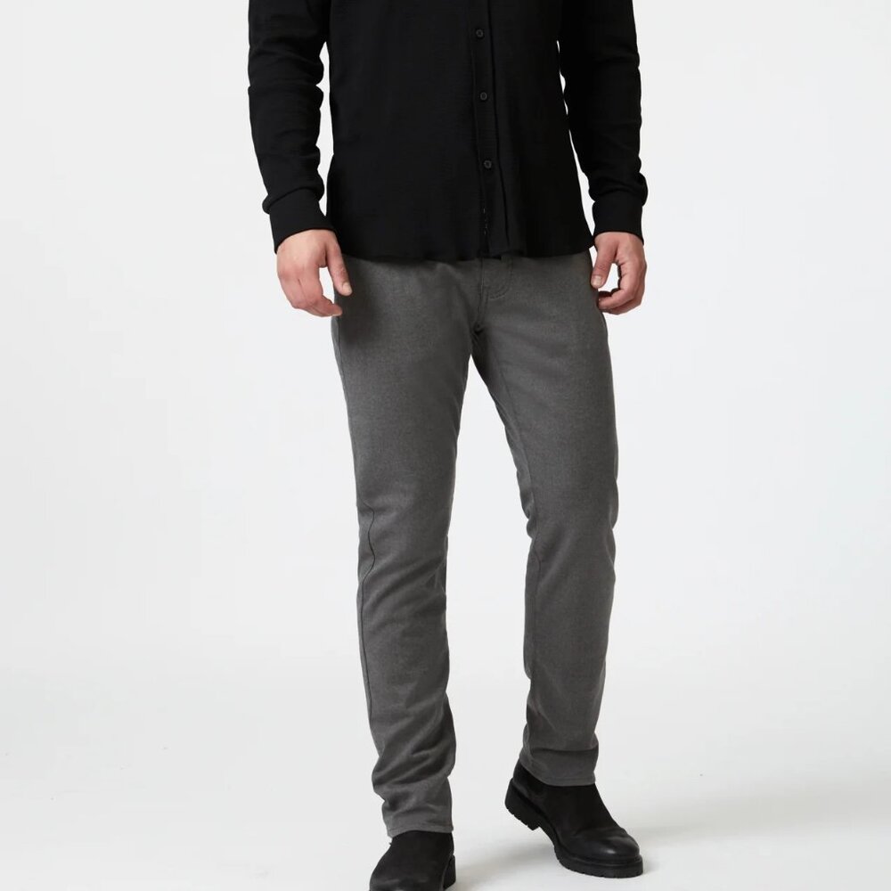 Mavi Marcus Mens' Slim Straight Leg Feather Gray Dress Pants Size 32/32
